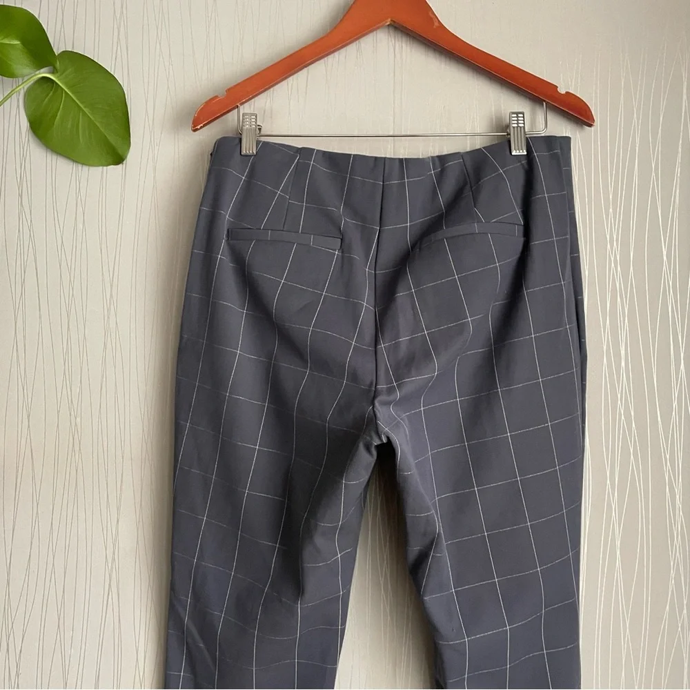 A New Day Gray Plaid Pants Size 14 - Picture 5 of 8